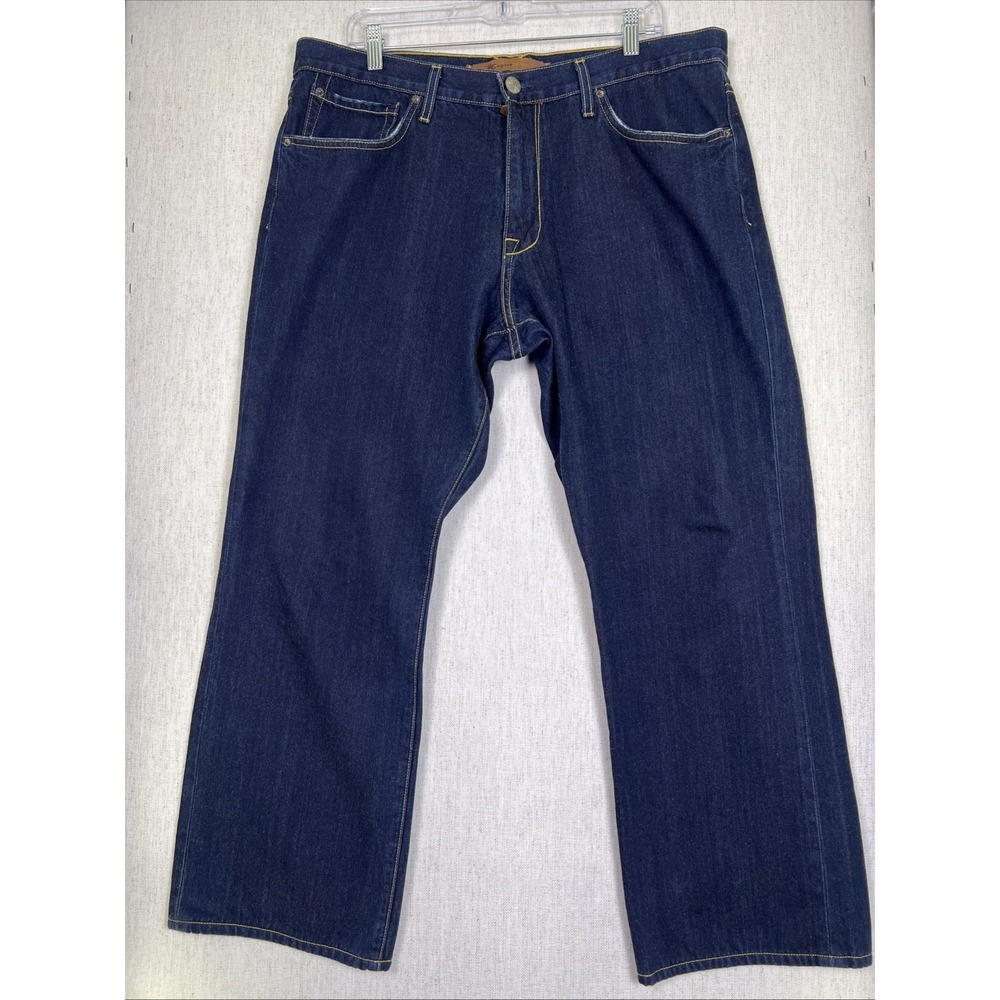 Agave Gringo Men's Denim Jeans 38x28 Dark Blue Relaxed Straight‎ USA ✅